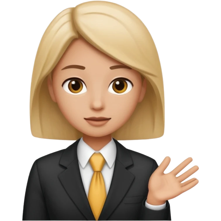 Report to the supervisor emoji