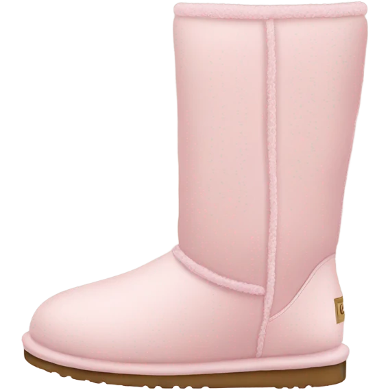 Light pink uggs emoji