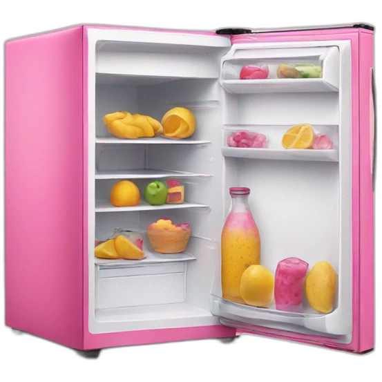 pink fridge emoji