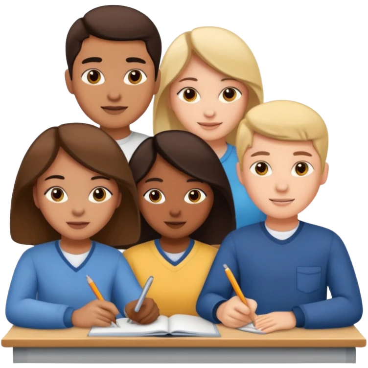 help each other in class  emoji