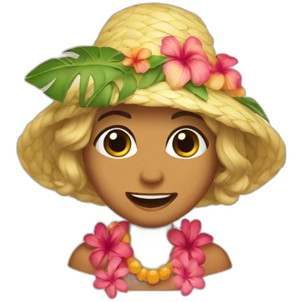 Hawaïenne emoji