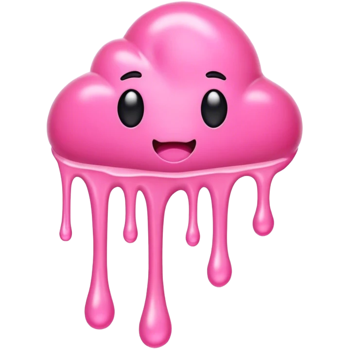 Pink stuff emoji