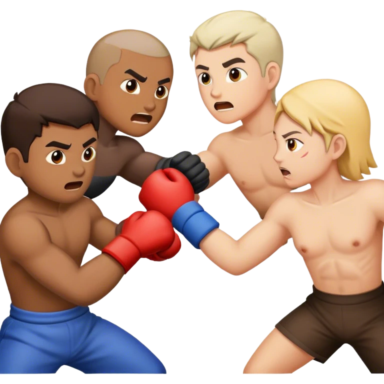 People fighting  emoji