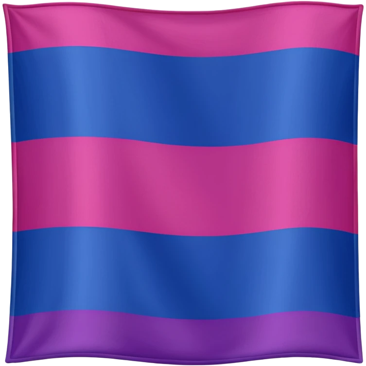 A bisexual flag emoji