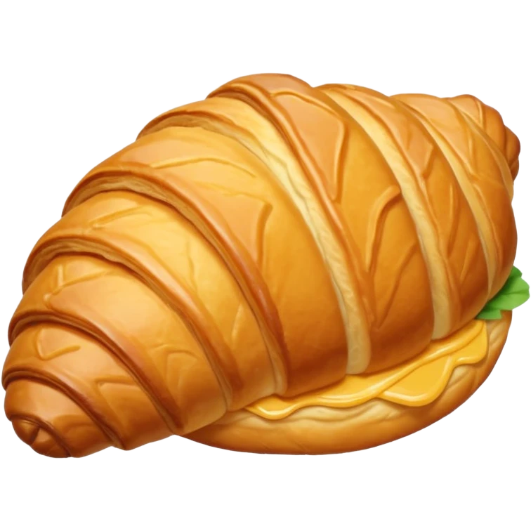 Coquette Croissant emoji