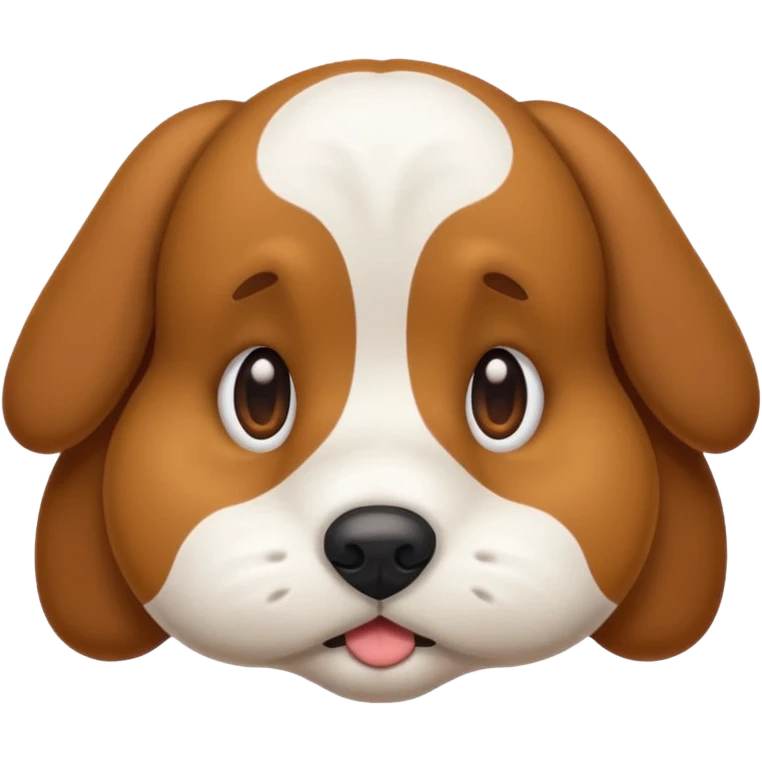 tired emoji dog emoji