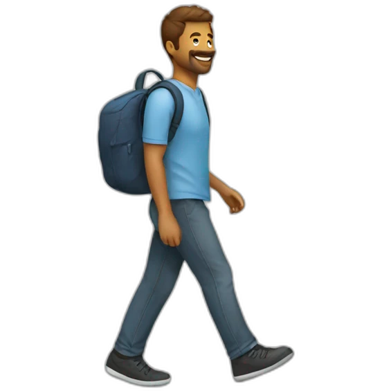 walk emoji