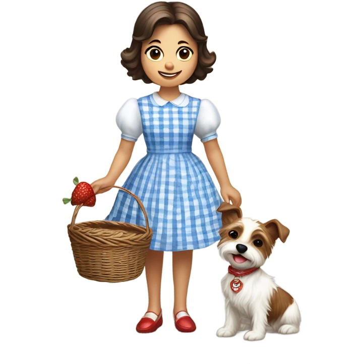 Dorothy and Toto emoji