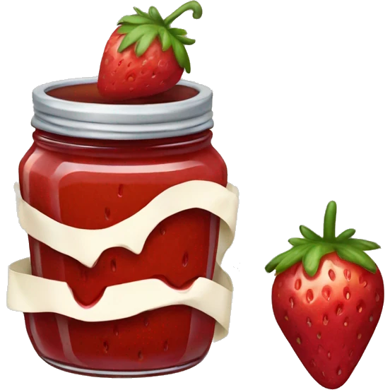 strawberry jam emoji