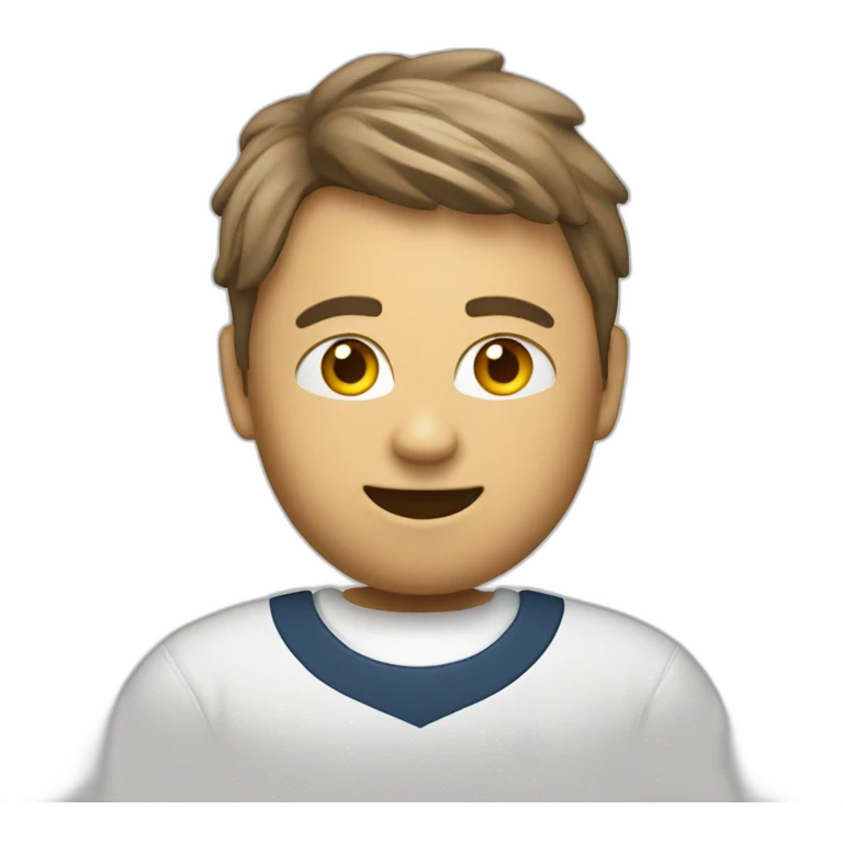Chat faisant du tennis emoji