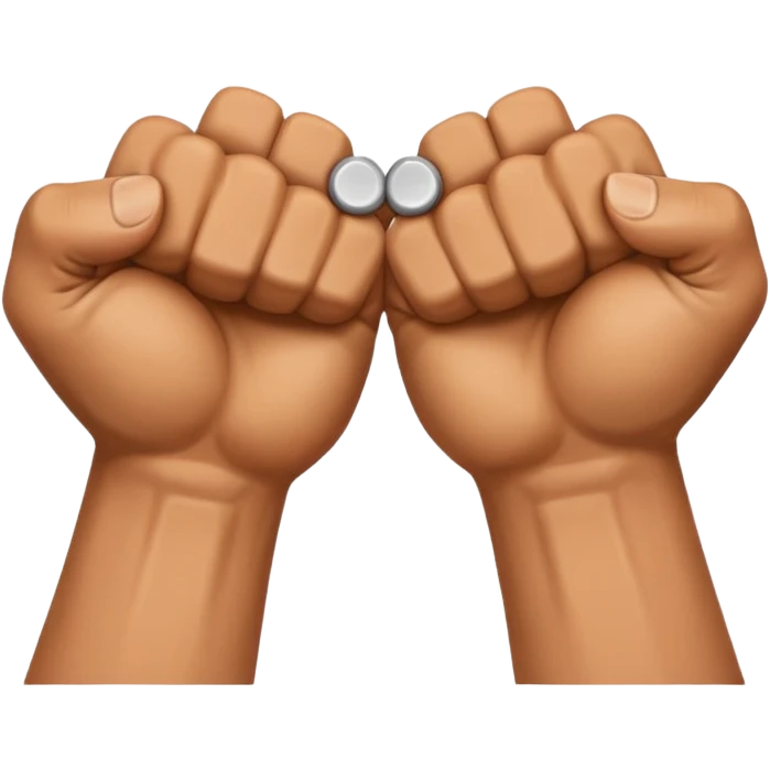 two fists facing foward emoji