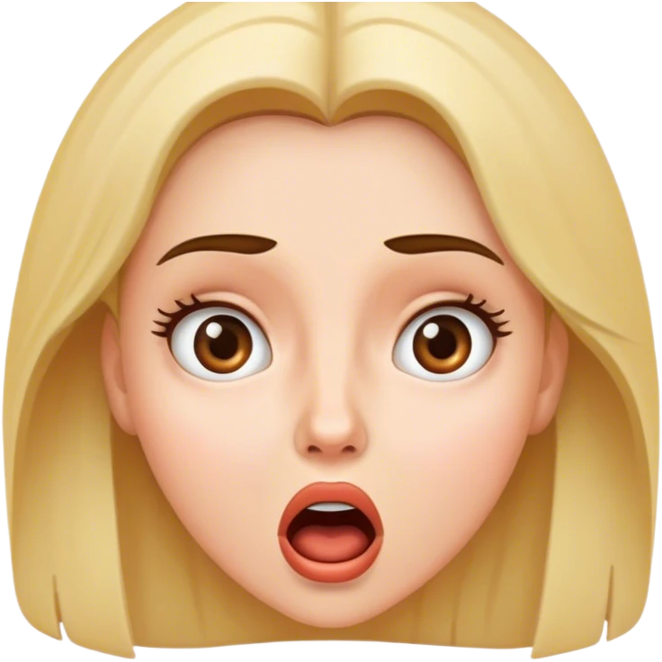 жінка що уже здивована emoji