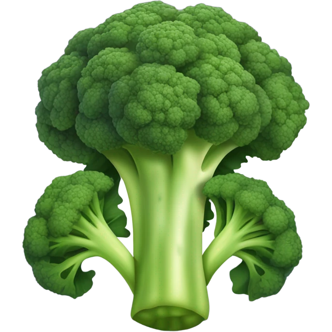 Gangster broccoli emoji