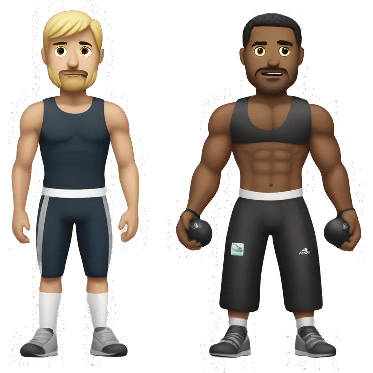 deportista con protesis emoji