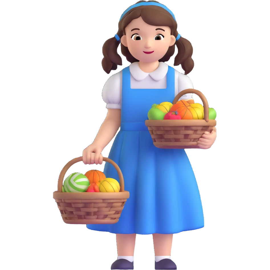 Dorothy from The Wizard of Oz emoji