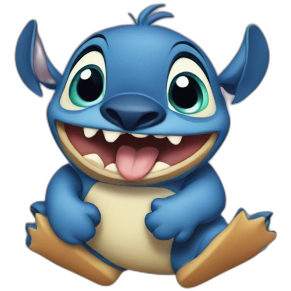 Stitch Disney avec canard emoji