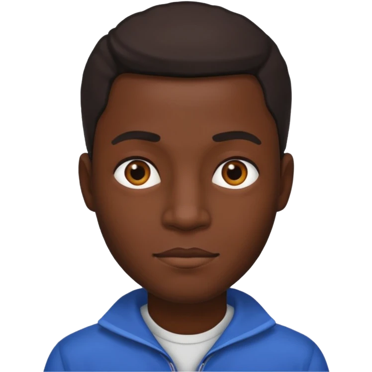 Black man emoji