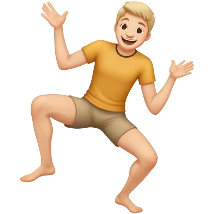 Knee slapping emoji