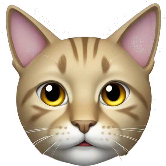 Techno cat emoji