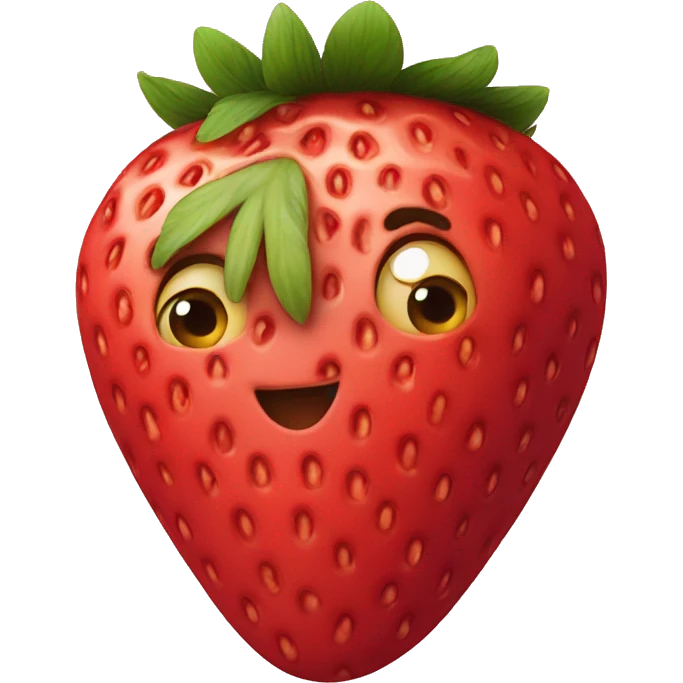 Strawberry emoji