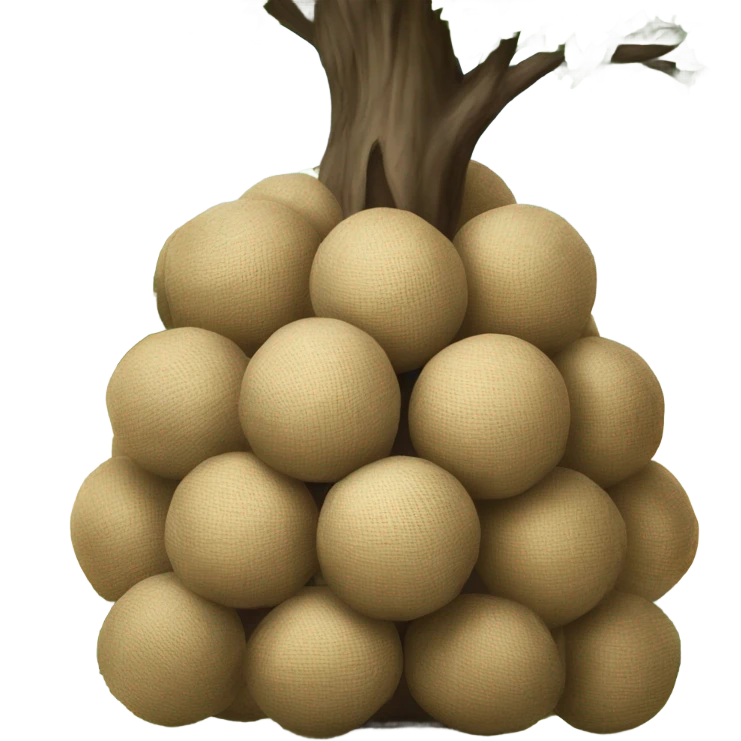 tree of sack of balls emoji