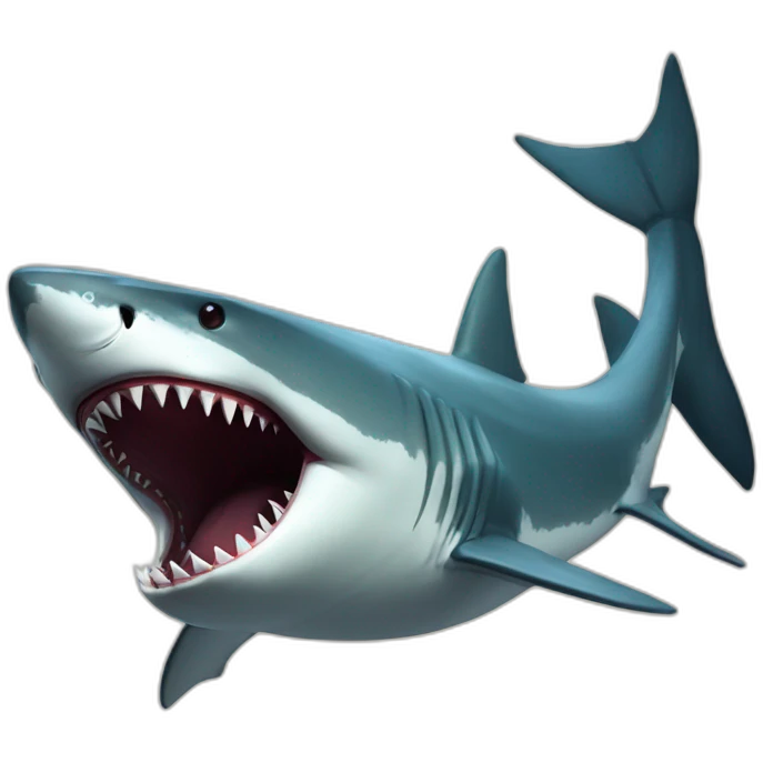 megalodon shark emoji