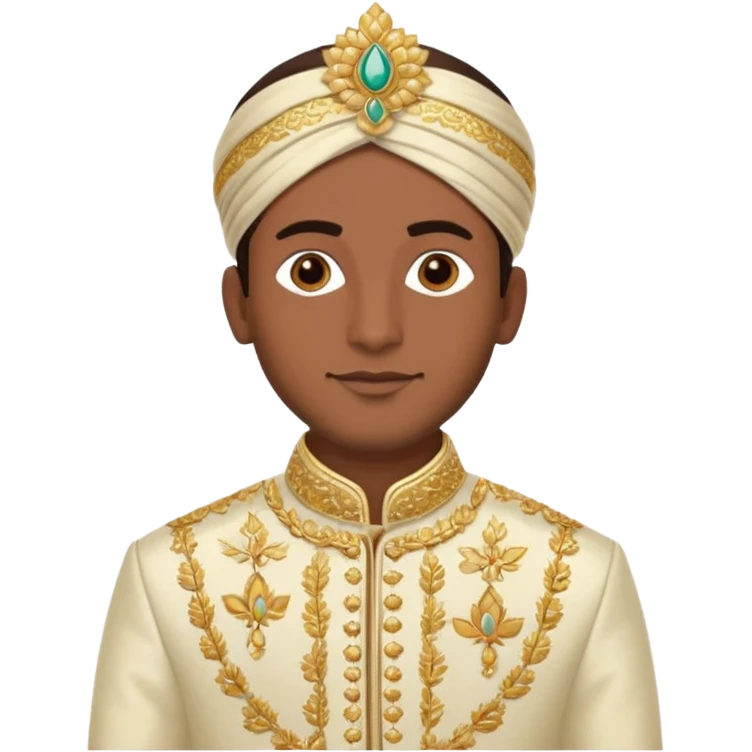 North indian groom emoji