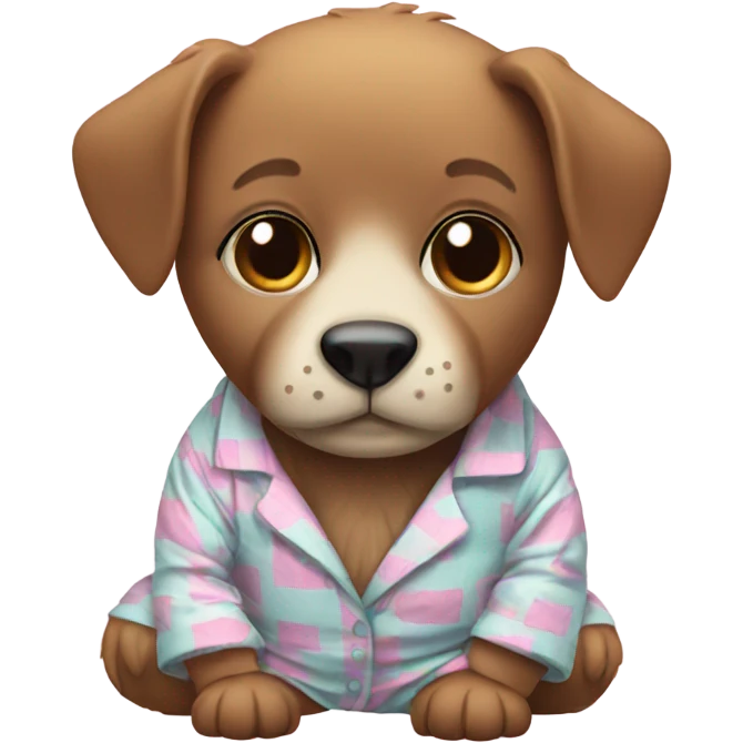 Animal wearing pjs emoji