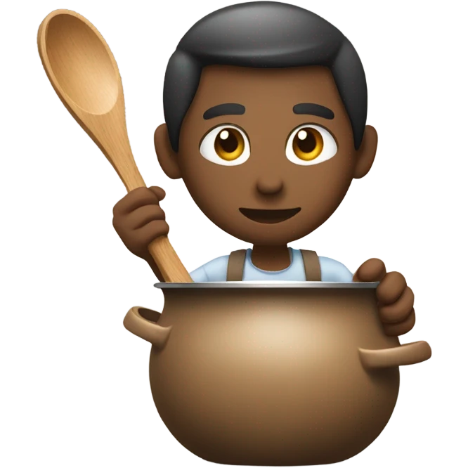 Me stirring a pot emoji