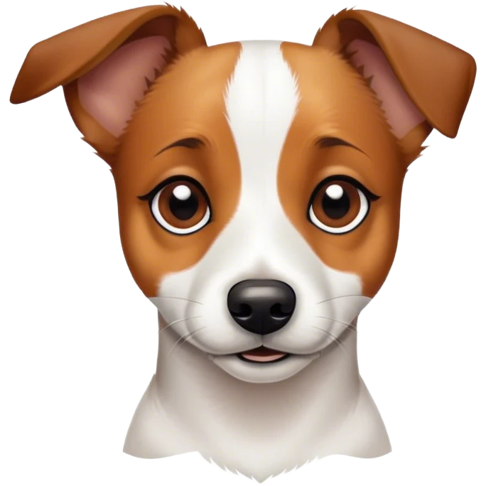 Dog jack russel  emoji