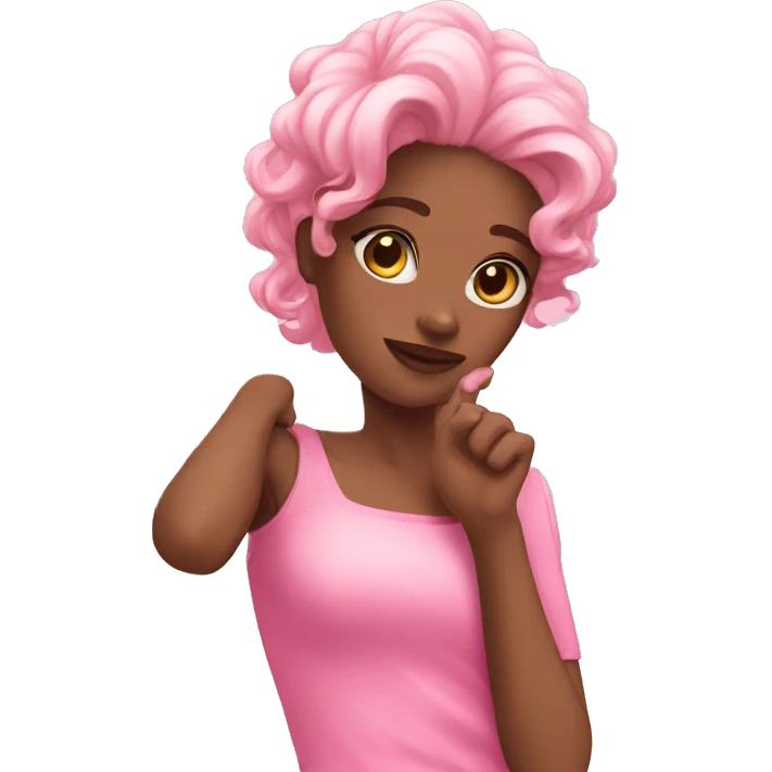 Pink aesthetic  emoji