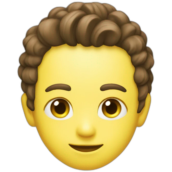 kawai yelow emoji