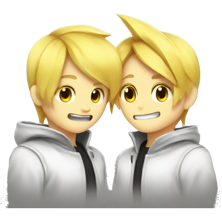 Kagamine twins emoji