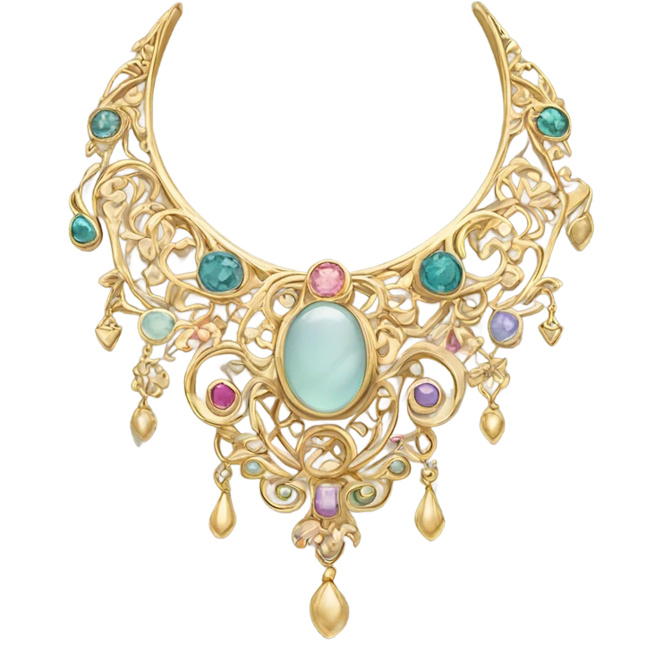 Rococo jewelry  emoji