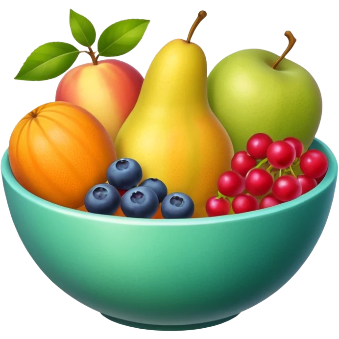 A bolw fully of all types os fruits, like a macedonia emoji