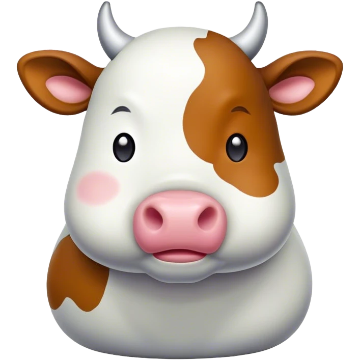 Cow squishmellow  emoji