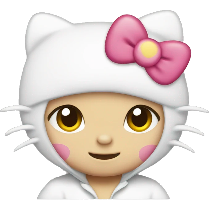 Hello kitty emoji