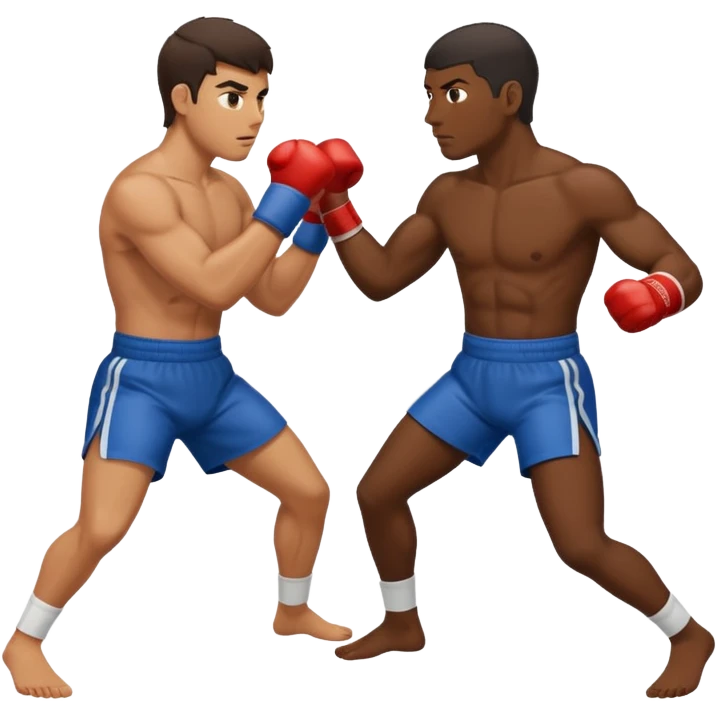 Two Man’s fighting emoji