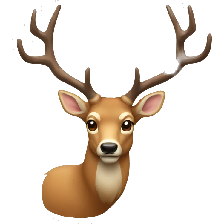 cerf emoji
