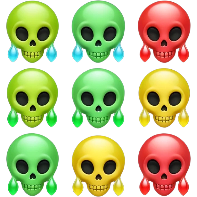 alien emoji ghost emoji skull emoji wet rose emoji laughing emoji emoji