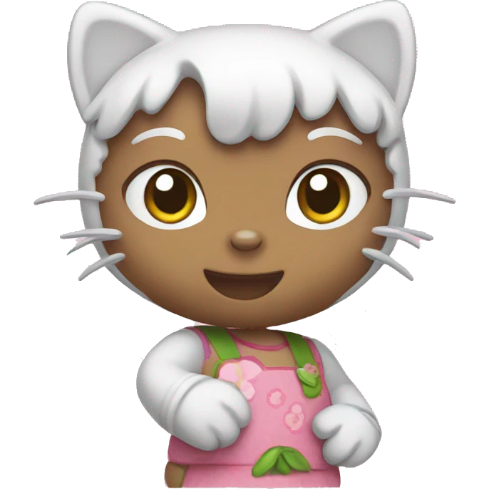 Hello kitty emoji