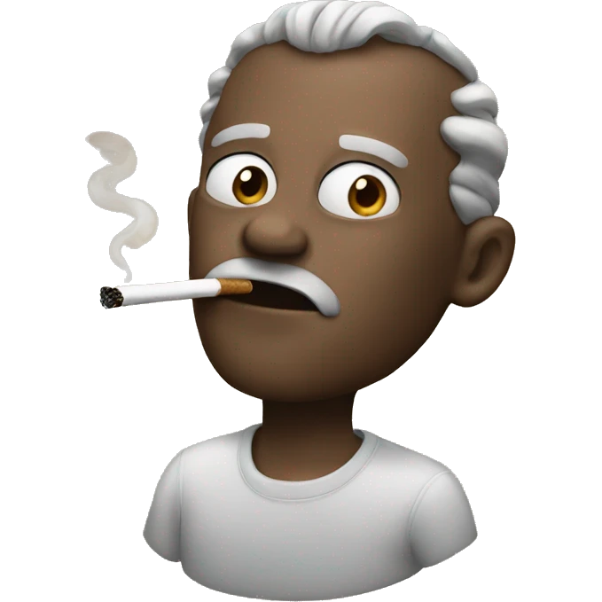 Emoji smoking  emoji