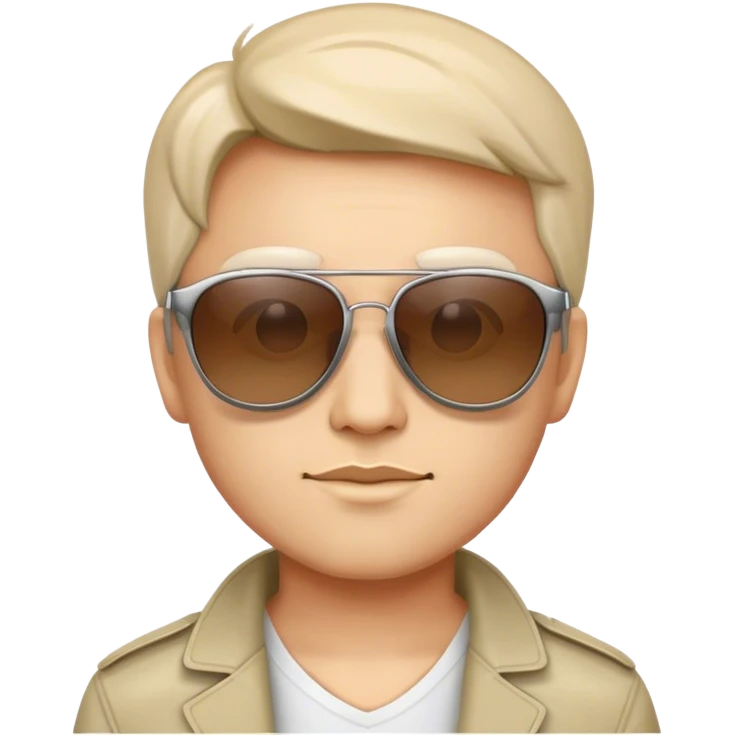 neo wearing sunglasses emoji