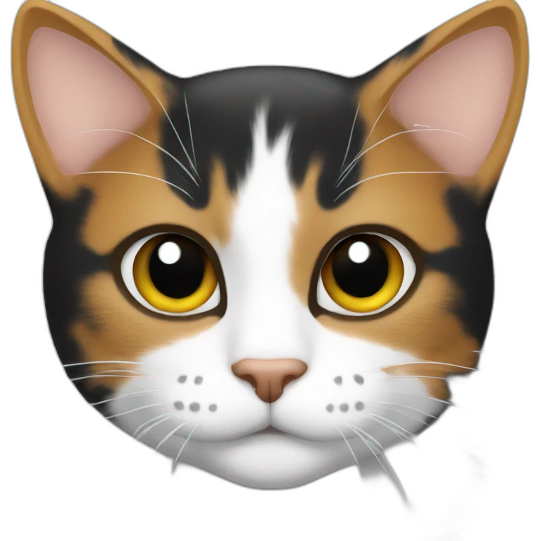 cat black white ginger emoji