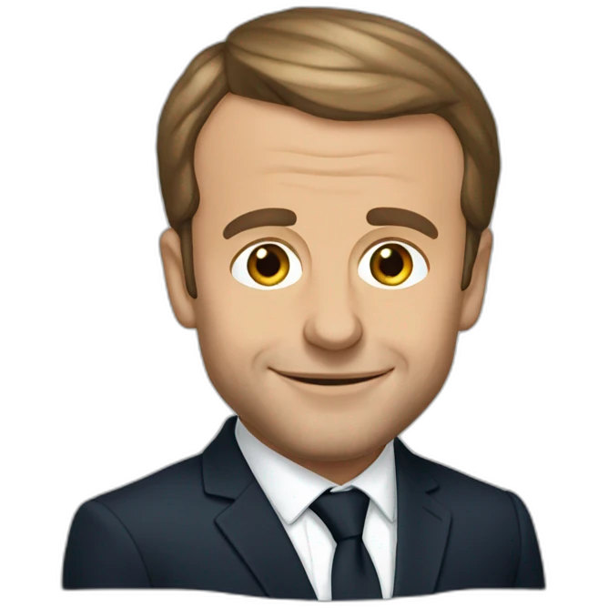 Emmanuel Macron  emoji