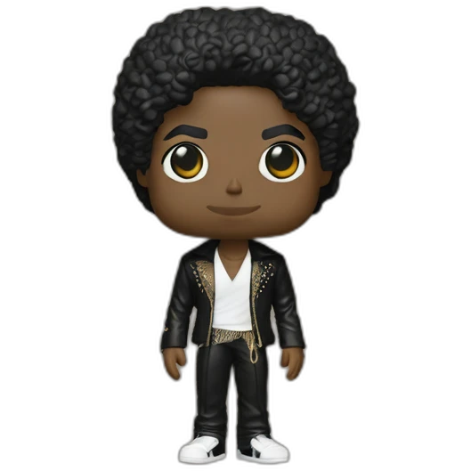 Michael jackson crazy maniac eyes funko pop emoji