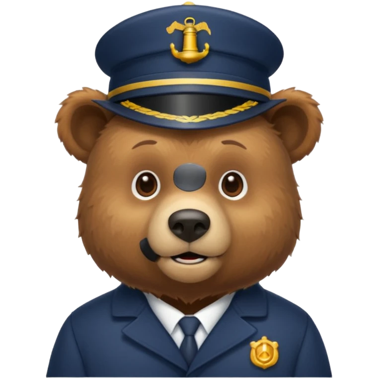 Lighthouse bear emoji