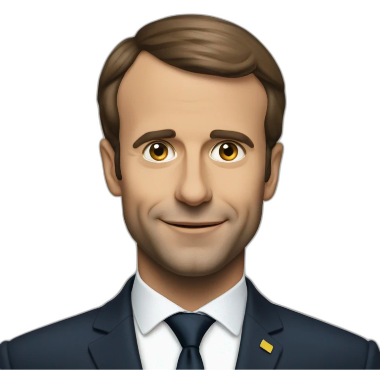 Emanuel Macron emoji