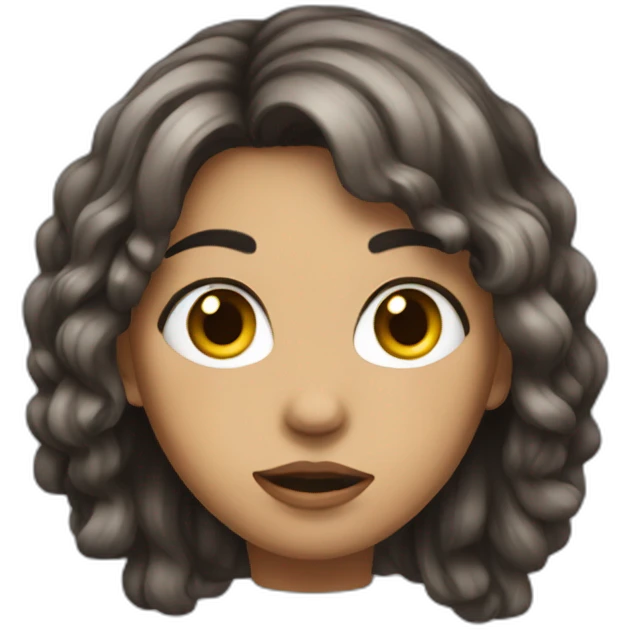 mentally unstable girl emoji