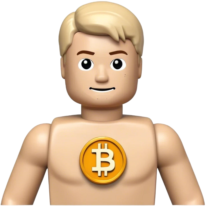lego homme bitcoin emoji